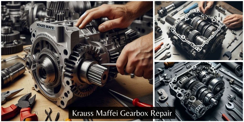 Krauss Maffei Gearbox Repair service - Motor & Gear Engineering